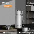 1000Ml\u002F32 Oz Vacuum Bottle with Cup, Stainless Steel Thermos for Hot And Cold Beverages, Ideal for Outdoor And Camping Use